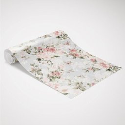 Papel de Parede Adesivo Floral Rosas Vintage - 3