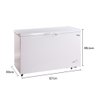 Freezer e Conservador Horizontal Hq 400 Litros Branco Bd-400q 127v - 7
