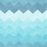 Papel de Parede Adesivo Chevron Zig Zag Azul Degrade - 2
