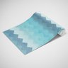 Papel de Parede Adesivo Chevron Zig Zag Azul Degrade - 3