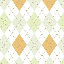 Papel de Parede Adesivo Xadrez Verde e Bege - 3