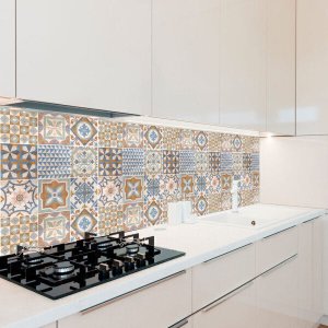 Papel de Parede Adesivo Azulejo Fontana