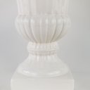 Ver imagem 3 de Vaso Taça Decorativa Grande em Cerâmica - Branco 28cm Cerâmica Monte Real