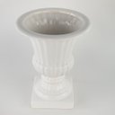 Ver imagem 2 de Vaso Taça Decorativa Grande em Cerâmica - Branco 28cm Cerâmica Monte Real