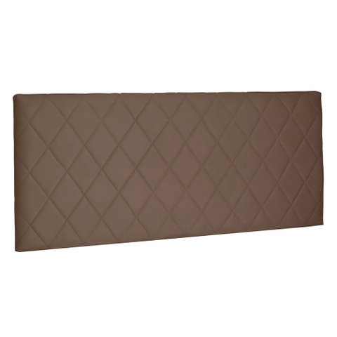 Cabeceira Painel Queen 1,60m Esmeralda Suede Caramelo - Pallazio