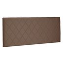 Ver imagem 1 de Cabeceira Painel Queen 1,60m Esmeralda Suede Caramelo - Pallazio