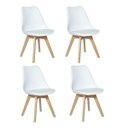 Ver imagem 2 de Kit 4 Cadeiras Leda Saarinen Design Branca