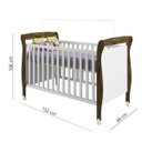 Ver imagem 4 de Berço Mini Cama com Suporte Mosquiteiro Daiane Plus Tigus Baby