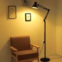 Ver mais imagens de Luminária Abajur Articulada pedestal Chão Metal Lustre Coluna 1,90m