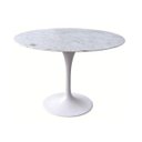 Ver imagem 1 de Mesa Saarinen Redonda 100cm Mármore Carrara Carrara