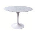 Ver imagem 1 de Mesa Saarinen Redonda 100cm Mármore Carrara Carrara