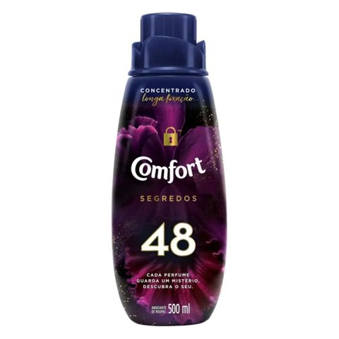 Amaciante de Roupa Concentrado Comfort 48 Segredos 500ml