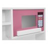 Cozinha Infantil Branco e Rosa Completa com Geladeira Encanto - 8