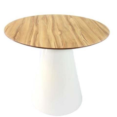 Mesa de Jantar Cone 120cm Nogueira