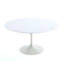 Ver imagem 1 de Mesa Saarinen Redonda 80cm + Vidro Laca Branca