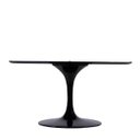 Ver imagem 2 de Base de Mesa de Jantar Saarinen Oval para Tampo de 198x122cm até 244x137cm Preto