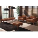 Ver imagem 2 de Conjunto - 2 Poltronas Bella Itália Corino Caramelo