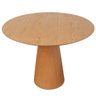 Mesa de Jantar Cone 80cm Base Madeira Freijó Tampo Freijó Freijó - 1