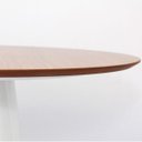 Ver imagem 2 de Mesa de Jantar Cone 90cm Branco com Freijó