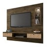 Painel para TV até 65 Polegadas com LED 2 Gavetas 1 Nicho Diamante II Móveis Bechara - 2