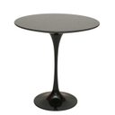Ver imagem 1 de Mesa de Apoio Saarinen Altura 70cm Tampo 60cm MDF Laca Laca Preta