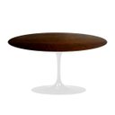 Ver imagem 1 de Mesa Saarinen Oval 235x122cm Madeira Base Branca Imbuia