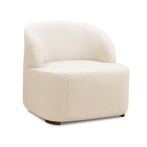 Poltrona Decorativa Orgânica para Sala Diully Bouclê E03 - D’Rossi