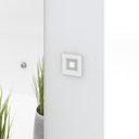 Ver imagem 6 de Penteadeira Camarim com Espelho e LED 1 Porta 4 Gavetas Happy Espresso Móveis Branco