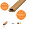 Veda Frestas Comfortdoor 6mm Porta Janela Marrom Claro - 3