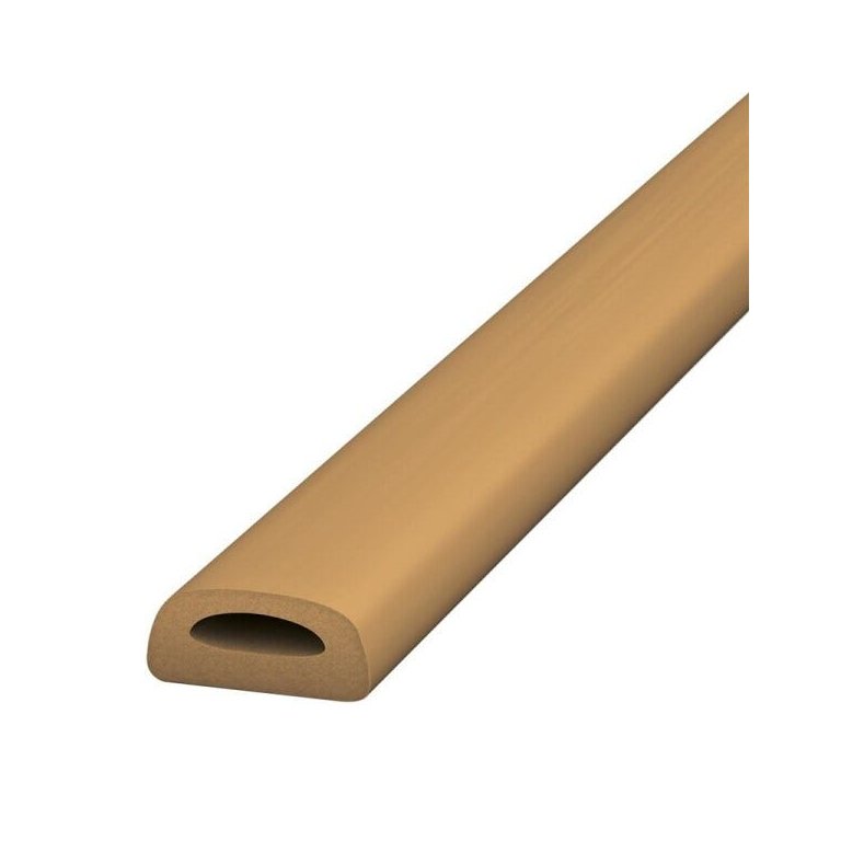 Veda Frestas Comfortdoor 4mm Porta Janela Marrom Claro