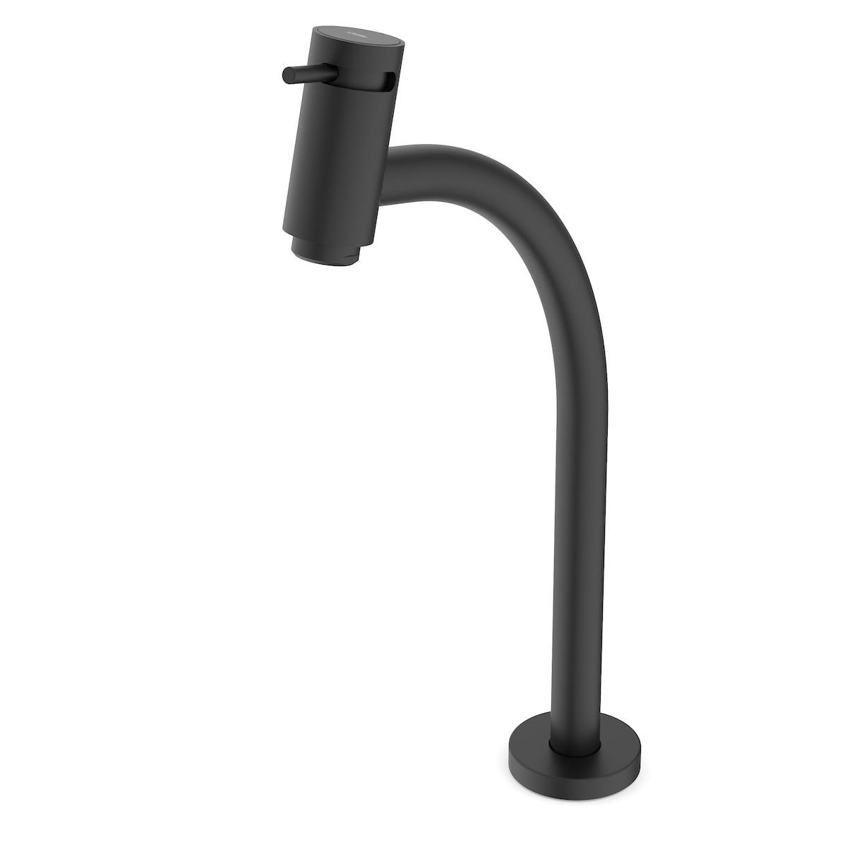 Torneira para Lavatório de Mesa Basic Bica Alta Preto Matte B5063c7r0b Celite