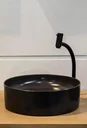 Ver imagem 3 de Torneira para Lavatório de Mesa Basic Bica Alta Preto Matte B5063c7r0b Celite