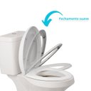 Ver imagem 4 de Tampa de Vaso Oval Branco C/ Amortecedor P/ Vaso Izy Deca