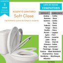 Ver imagem 2 de Tampa de Vaso Oval Branco C/ Amortecedor P/ Vaso Izy Deca