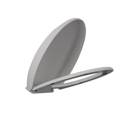 Tampa de Vaso Oval Branco C/ Amortecedor P/ Vaso Izy Deca - 1