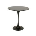 Ver imagem 1 de Mesa Lateral Saarinen 41cm Madeira Laqueada Laca Preta