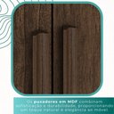Ver imagem 6 de Guarda-Roupa Dubai 6 Portas 8 Gavetas MDF Mais Móveis