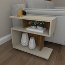 Ver imagem 1 de Lateral Sofá Nó - Caule Móveis 0563:solanum/nude - Mesa Lateral para Sofá - Mesinha Lateral de Sofá