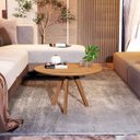 Ver imagem 1 de Mesa de Centro Dubai Redonda Compacta Retrô Varias Cores - Nature