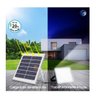 Refletor Slim Energia Solar Led 200W Iluminação Luminária Controle Remoto Modo Emergência - 11
