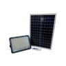 Refletor Slim Energia Solar Led 200W Iluminação Luminária Controle Remoto Modo Emergência - 1