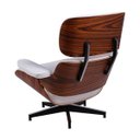 Ver imagem 4 de Poltrona Charles Eames com Puff C.e Branco