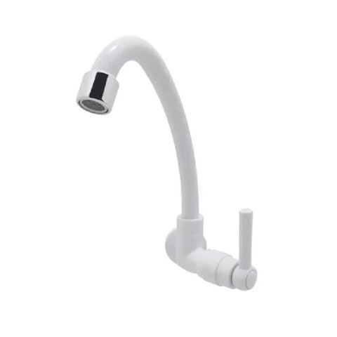 Torneira Cozinha Parede Bica Movel C29 Abs Branco - 60002 - Bognar