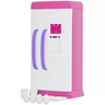 Brinquedo Geladeira Infantil Rosa Duas Portas com Acessórios - 2