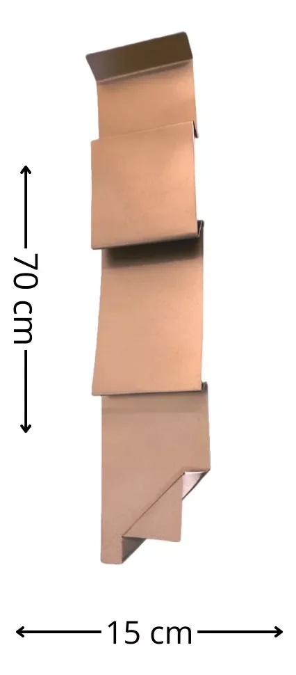 Ver imagem 4 de Decoração Escultura de Parede em Metal Casa Exclusivo no Brasil Home Decor Cobre