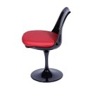 Ver imagem 2 de Cadeira Tulipa Saarinen Preta Assento Preto