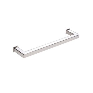Porta Toalha Toalheiro de Rosto Banheiro 35cm em Aço Inox Polido Brilhante Linha Larissa Stainless