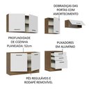 Ver imagem 7 de Cozinha Completa 260002 com Armário e Balcão Rustic/branco