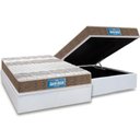 Ver imagem 1 de Cama Box Baú Casal: Colchão Anatômico Probel D33 / EP Guarda Costas PróIntense Plus Double Face + Ba
