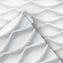 Ver imagem 4 de Papel de Parede 3d - Ondas 3d 3 Arte Destaque 2 Metros